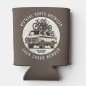 Mountainbiken "Officieel Leam Squad Lid" Blikjeskoeler (Achterkant)