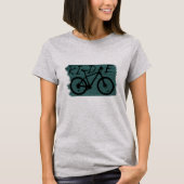 Mountainbiken  t-shirt (Voorkant)