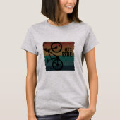Mountainbiken t-shirt (Voorkant)