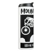 Mountainbiken Tumbler Thermosbeker (Gedraaid links)