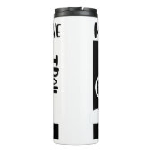 Mountainbiken Tumbler Thermosbeker (Achterkant)