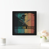 Mountainbiken  vierkante klok (Huis)