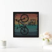 Mountainbiken  vierkante klok (Huis)