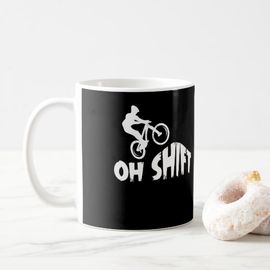 mountainbikencycling Oh Shift Koffiemok (Met donut)