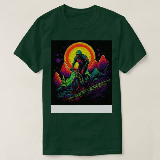 Mountainbiker 5 t-shirt (Design voorkant)