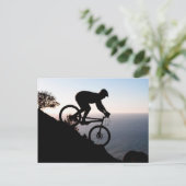 Mountainbiker. Leeuwenhoofd, Kaapstad Briefkaart (Staand voorkant)