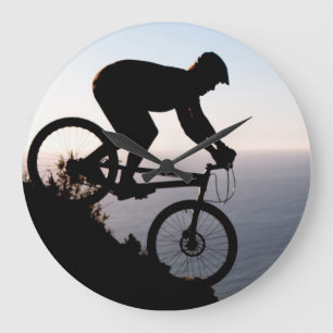 Mountainbiker. Leeuwenkop, Kaapstad Grote Klok