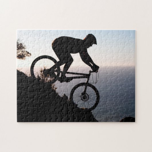 Mountainbiker. Leeuwenkop, Kaapstad Legpuzzel (Horizontaal)