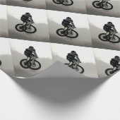 mountainbiker MTB BMX CYCLIST Cadeaupapier (Hoek)