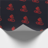 mountainbiker MTB BMX CYCLIST Cadeaupapier (Hoek)