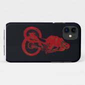 mountainbiker MTB BMX CYCLIST Case-Mate iPhone Case (Achterkant (horizontaal))
