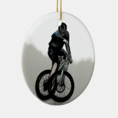 mountainbiker MTB BMX CYCLIST Keramisch Ornament (Rechts)