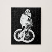 mountainbiker MTB BMX CYCLIST Legpuzzel (Verticaal)