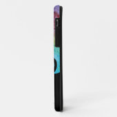 Mountainbiker tegen zonsondergang Case-Mate iPhone case (Achterkant/links)