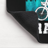 Mountainbiker Wat Is Een Rem Mtb Grappige Mountain Muismat (Hoek)