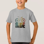 Mountainbikerider T-shirt (Voorkant)