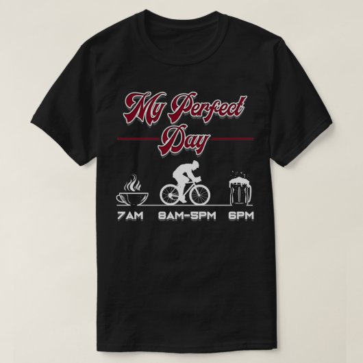 mountainbiketour fietsen (3) t-shirt (Design voorkant)