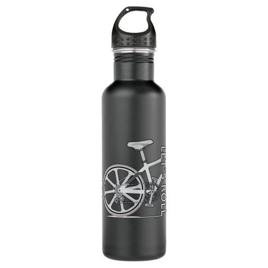 mountainbiking Bicycle Downhill MTB Gift Waterfles (Voorkant)