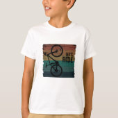 mountainbiking t-shirt (Voorkant)