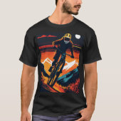mountainbiking T Shirt (Voorkant)