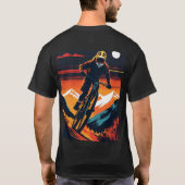 mountainbiking T Shirt (Achterkant)