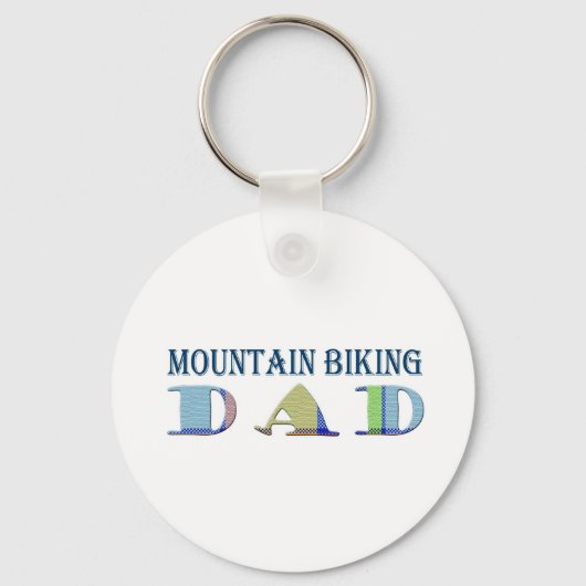 MountainBikingDad Sleutelhanger (Voorkant)