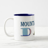 MountainBikingDad Tweekleurige Koffiemok (Links)