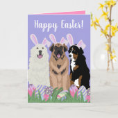 mountaindog Pasen Kaart (Gele Bloem)