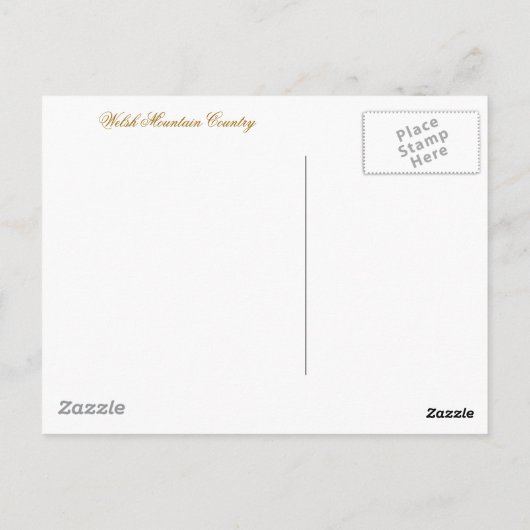 MOUNTAINEN BRIEFKAART (Achterkant)