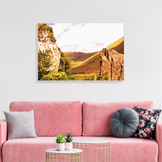 MOUNTAINEN CANVAS AFDRUK (Insitu (Woonkamer))