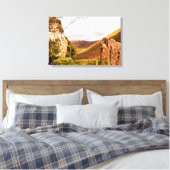 MOUNTAINEN CANVAS AFDRUK (Insitu (Slaapkamer))