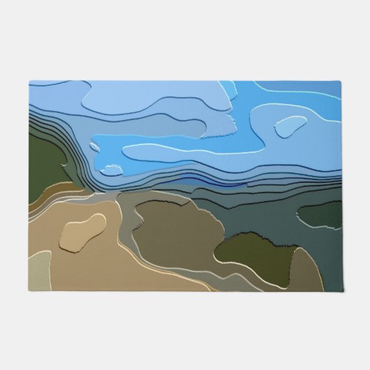 MOUNTAINEN DEURMAT (Voorkant)