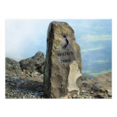 MOUNTAINEN FOTO AFDRUK (Voorkant)