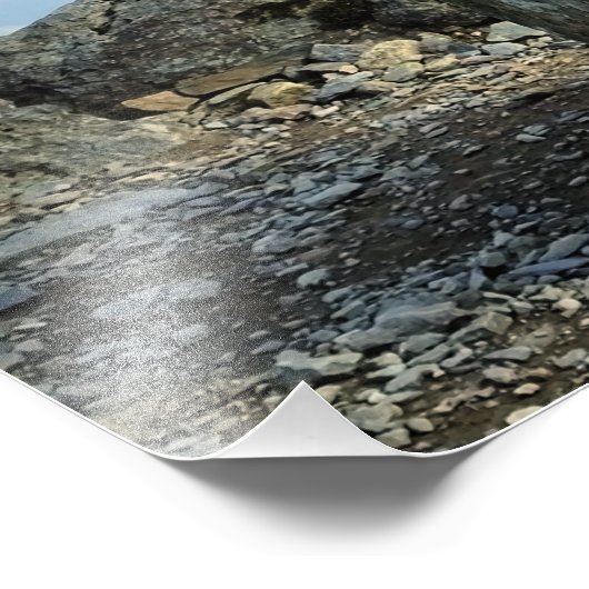 MOUNTAINEN FOTO AFDRUK (Hoek)