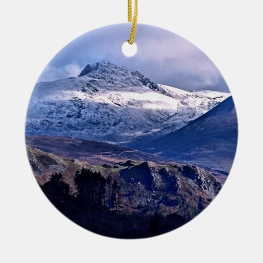 MOUNTAINEN KERAMISCH ORNAMENT (Voorkant)