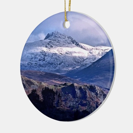 MOUNTAINEN KERAMISCH ORNAMENT (Links)