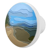 MOUNTAINEN KERAMISCHE KNOP (Rechts)