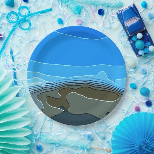 MOUNTAINEN PAPIEREN BORDJE (Feest)