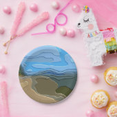 MOUNTAINEN PAPIEREN BORDJE (Feest)