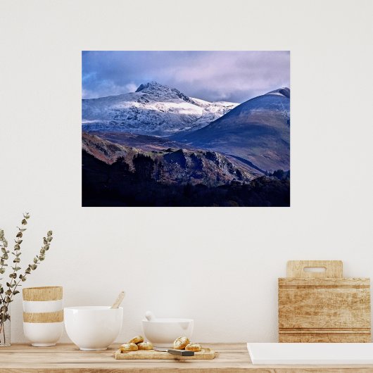 MOUNTAINEN POSTER (Keuken)