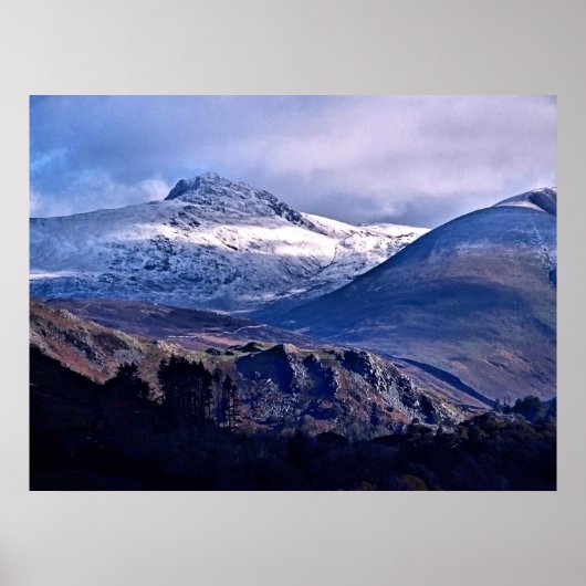 MOUNTAINEN POSTER (Voorkant)