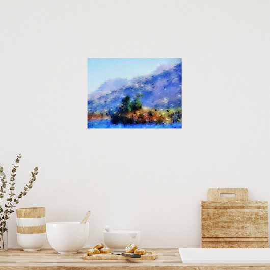 MOUNTAINEN POSTER (Keuken)