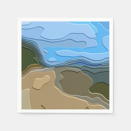 MOUNTAINEN SERVETTEN (Voorkant)