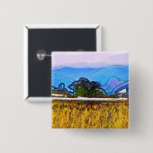 MOUNTAINEN VIERKANTE BUTTON 5,1 CM (Voorkant /achterkant)