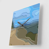 MOUNTAINEN VIERKANTE KLOK (Hoek)