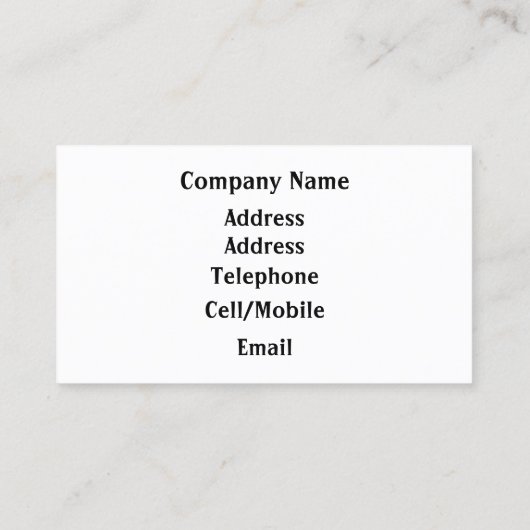 MOUNTAINEN VISITEKAARTJE (Achterkant)