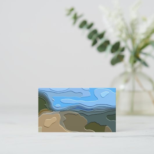 MOUNTAINEN VISITEKAARTJE (Staand voorkant)