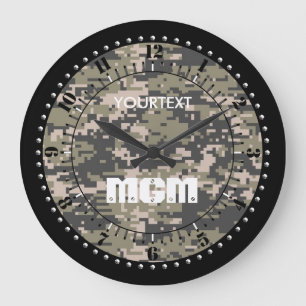 Mountainer Digital Camouflage, speciaal gepersonal Grote Klok