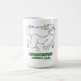 MountainFire Coyote Design #2 op een Koffiemok
