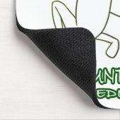 MountainFire Media Leaping Coyote Design #2 op een Muismat (Hoek)